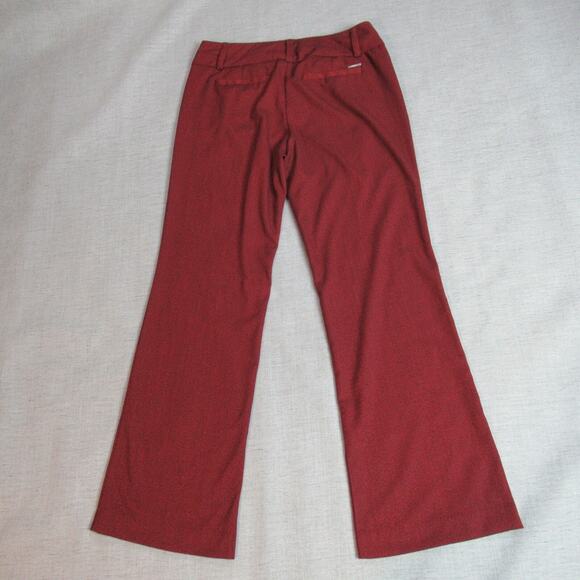 7th Avenue Suiting Collection Pants Womens 10 Red Dress Straight Classy Work - Picture 7 of 15